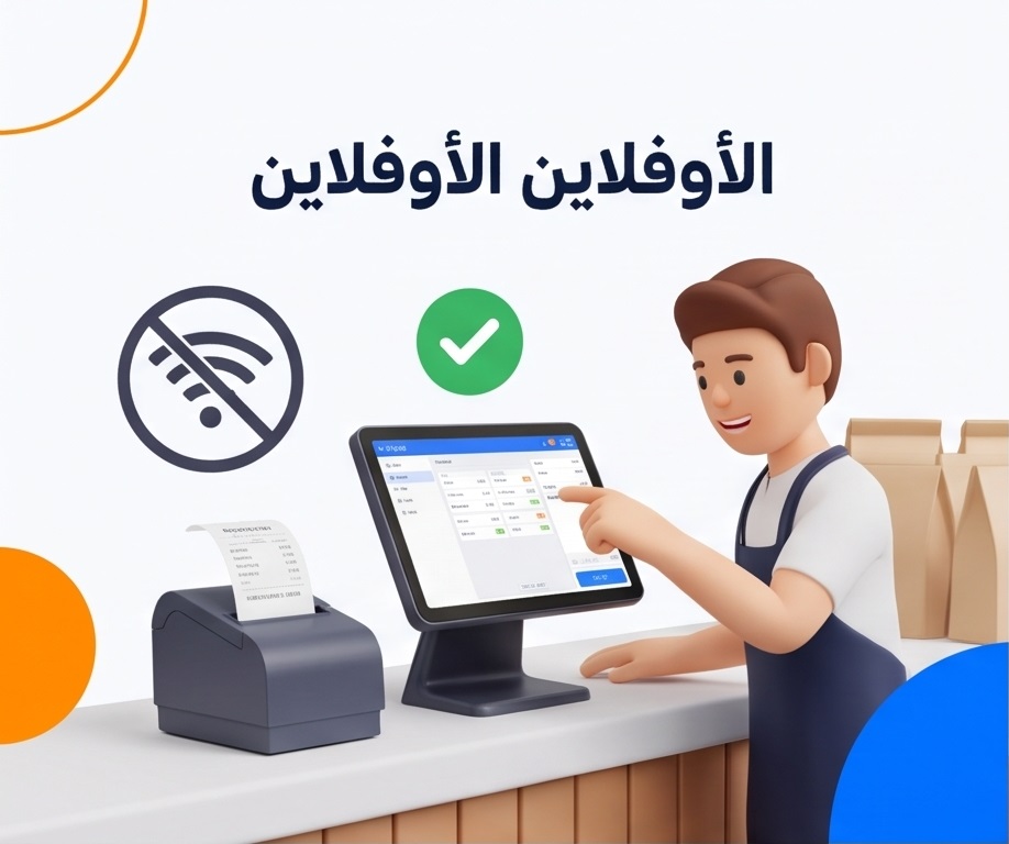 كيف تضمن استمرار مبيعات مطعمك عند انقطاع الإنترنت؟ الحل مع كاشير مطعم بلس السحابي